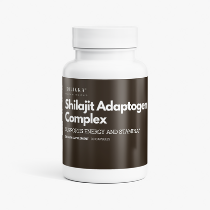 solikka Shilajit Adaptogen Complex - 30 Caps