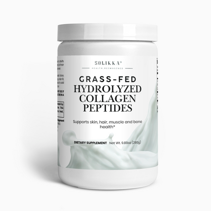 solikka Grass-Fed Hydrolyzed Collagen Peptides 9.88 oz