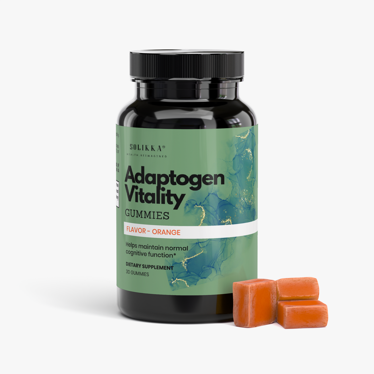 solikka Adaptogen Vitality Gummies 30 Ct