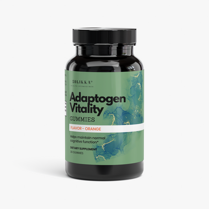 solikka Adaptogen Vitality Gummies 30 Ct