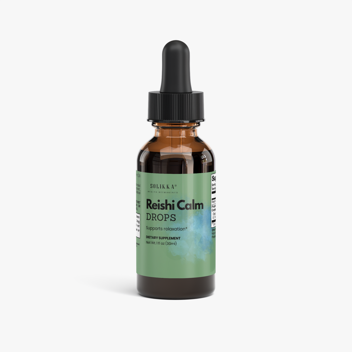 solikka Reishi Calm Drops 1 Fl Oz