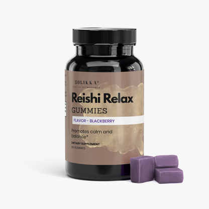 solikka Reishi Relax Gummies - 30 Ct