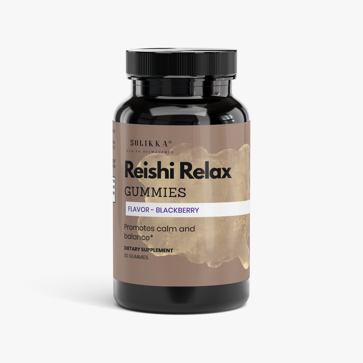 solikka Reishi Relax Gummies - 30 Ct