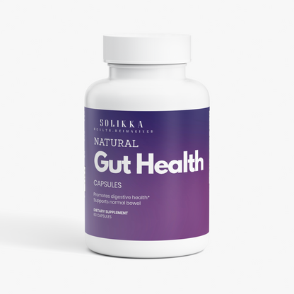solikka Natural Gut Health Capsules 60 Ct
