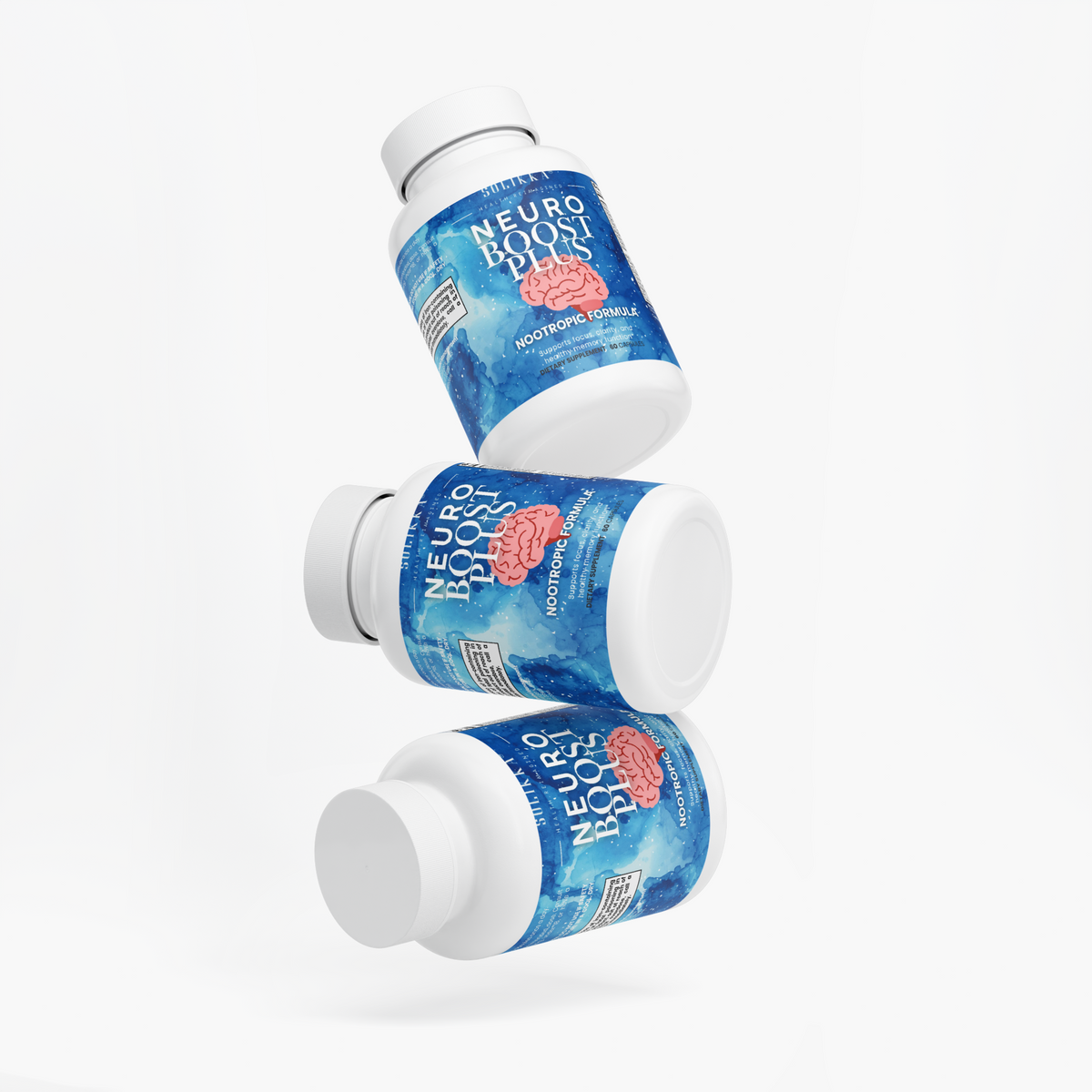 solikka Neuro Boost Plus Brain & Focus Formula 60 Ct