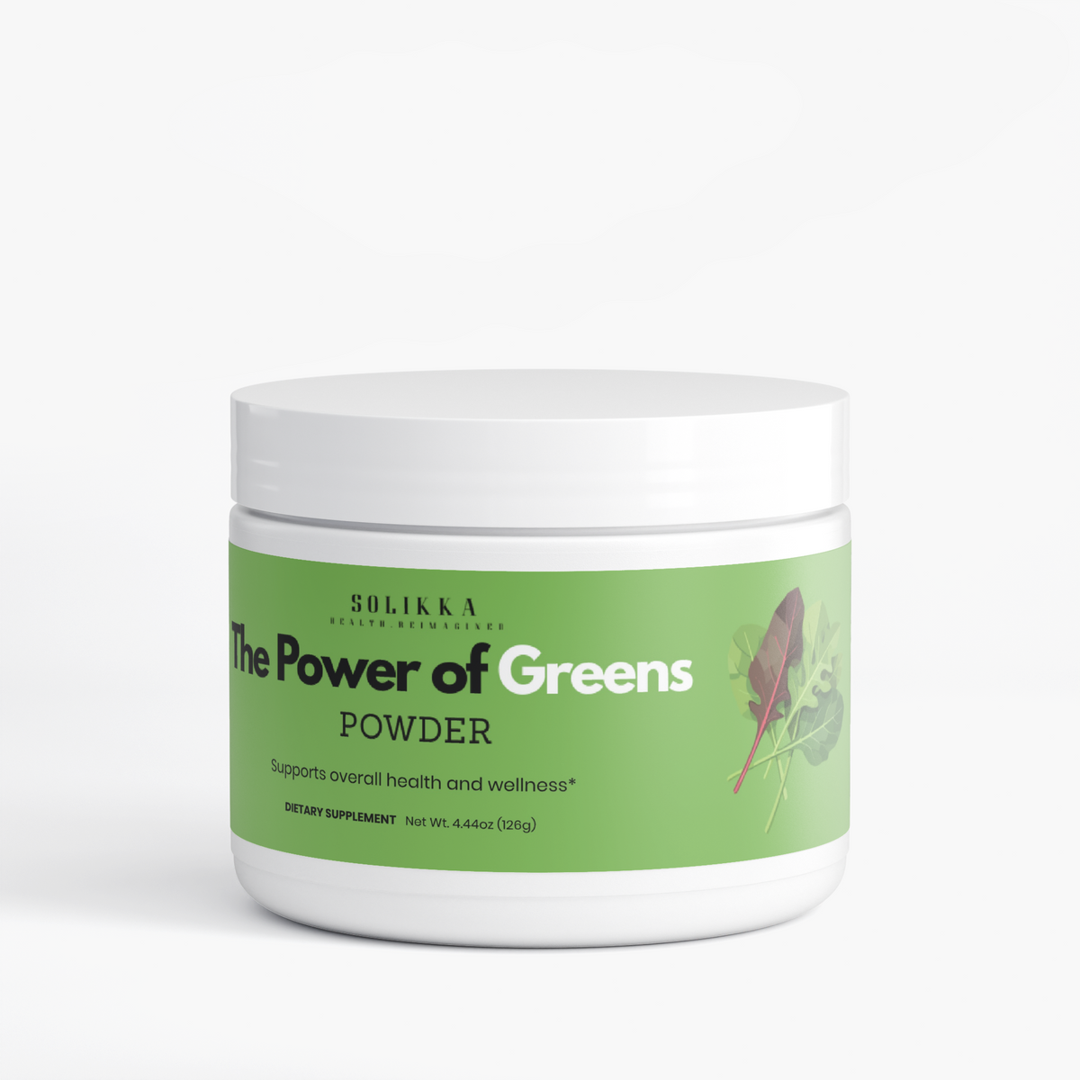 solikka The Power of Greens (Powder) 4.44 Oz