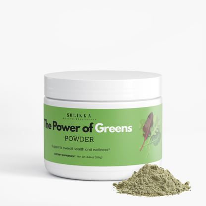 Solikka The Power of Greens (Powder) 4.44 Oz
