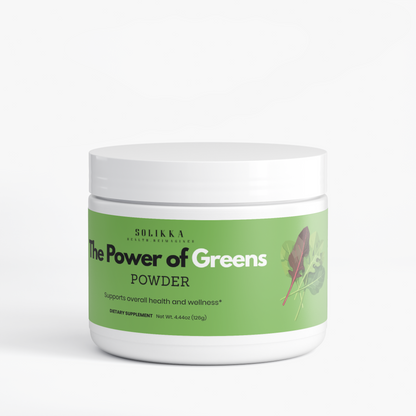 Solikka The Power of Greens (Powder) 4.44 Oz