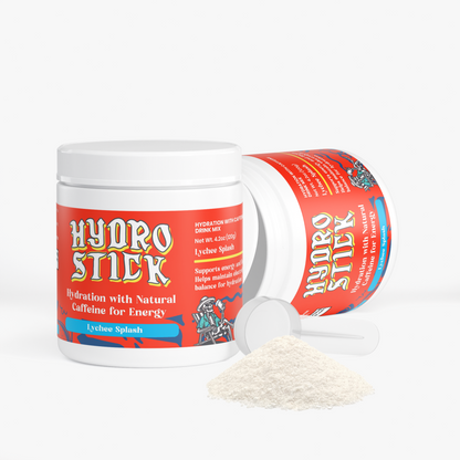 HydroStick Hydration w/ Natural Caffeine (Lychee Splash) 4.2 oz