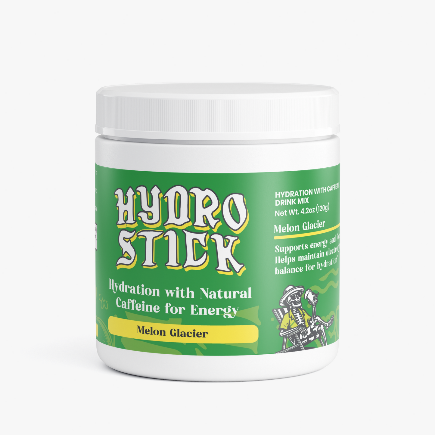 HydroStick Hydration w/ Natural Caffeine (Melon Glacier) 4.2 oz