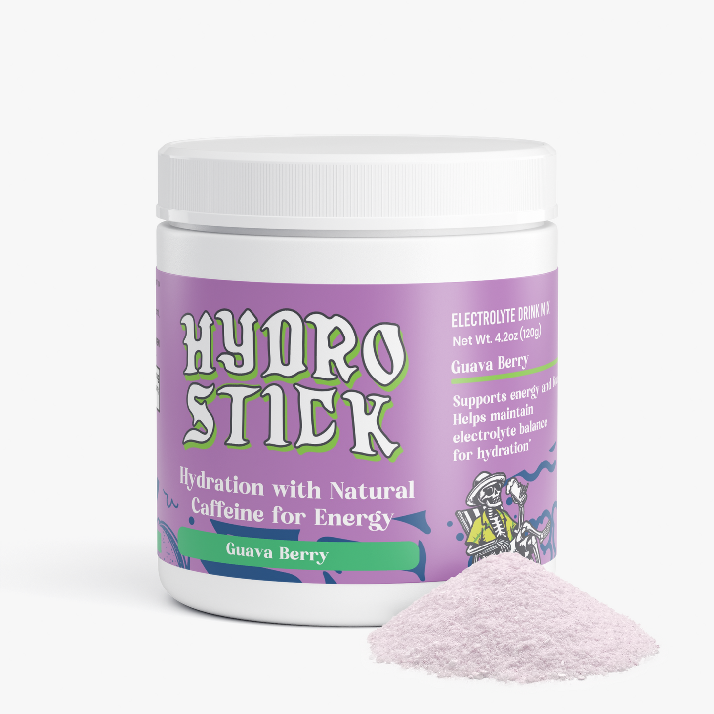 HydroStick Hydration w/ Natural Caffein (Guava Berry) 4.2 oz