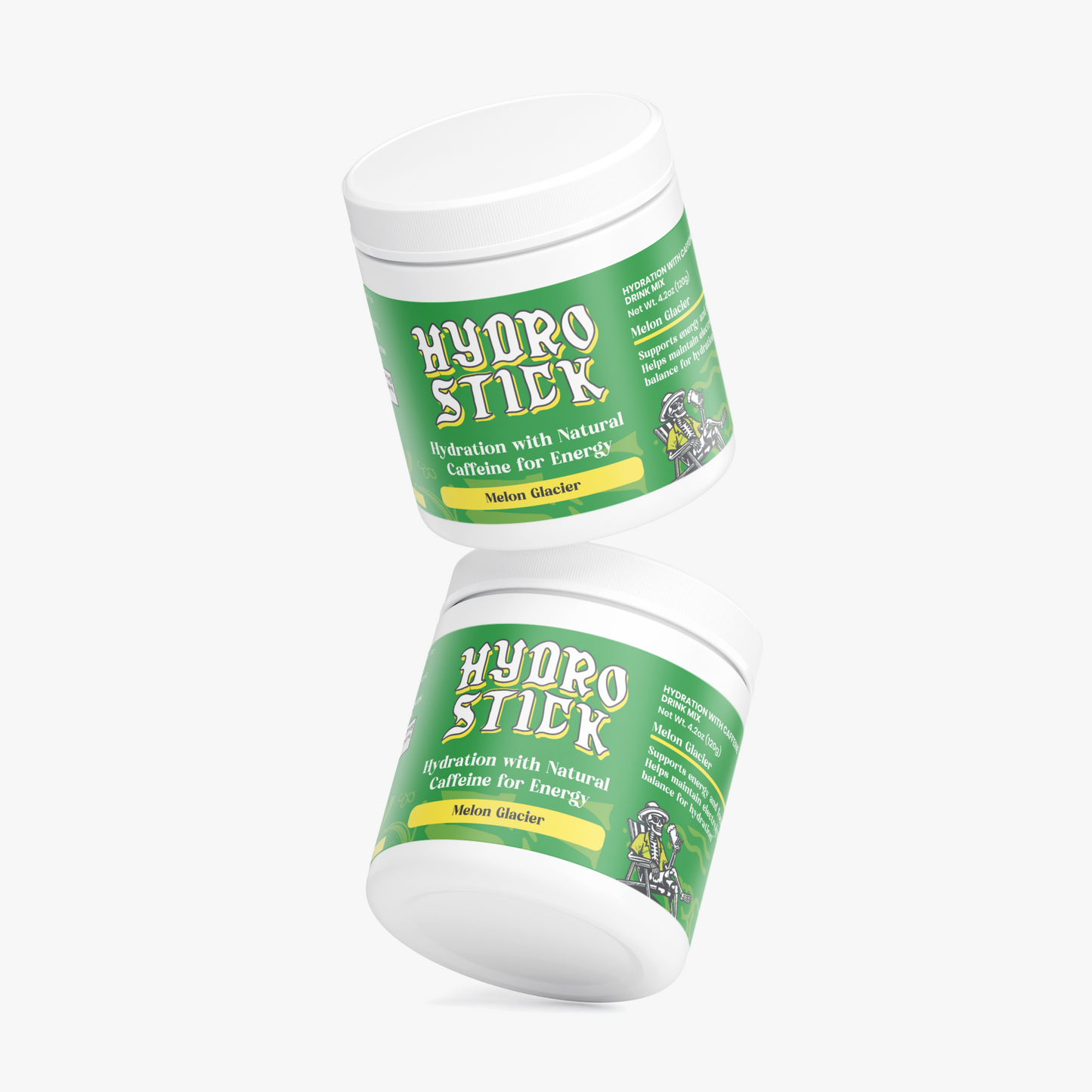 HydroStick Hydration w/ Natural Caffeine (Melon Glacier) 4.2 oz