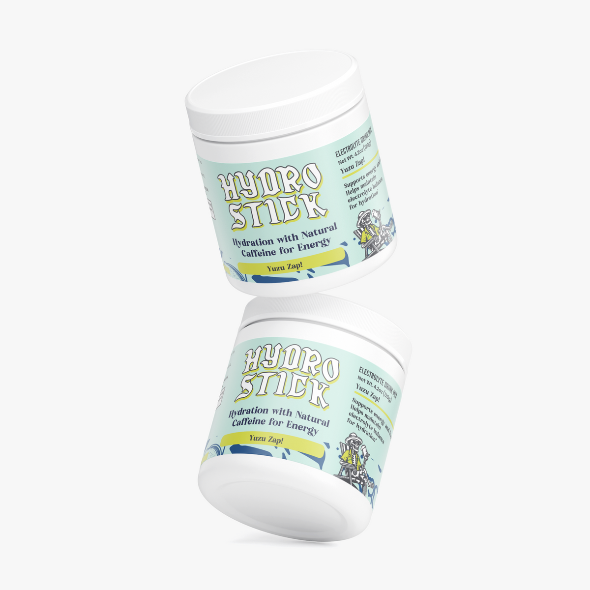 HydroStick Hydration w/ Natural Caffeine (Yuzu Zap!) 4.2 oz