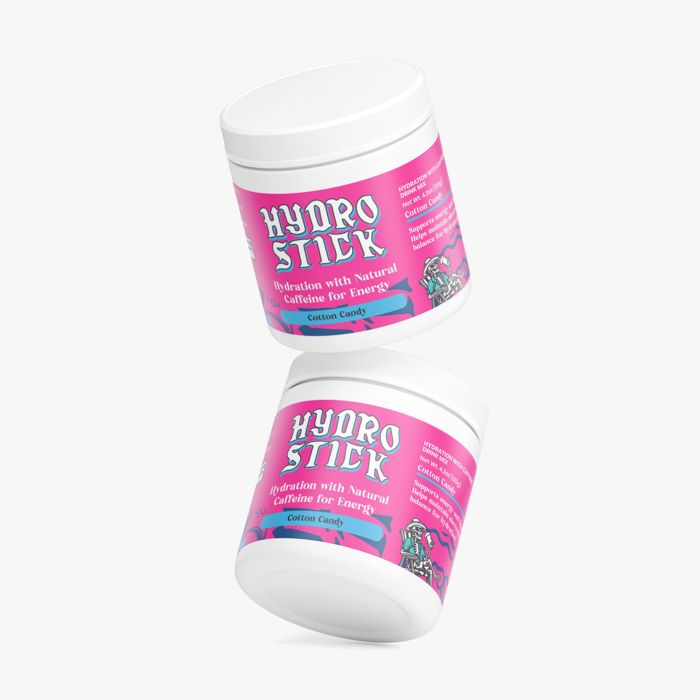 HydroStick Hydration w/ Natural Caffein (Cotton Candy) 4.2 oz