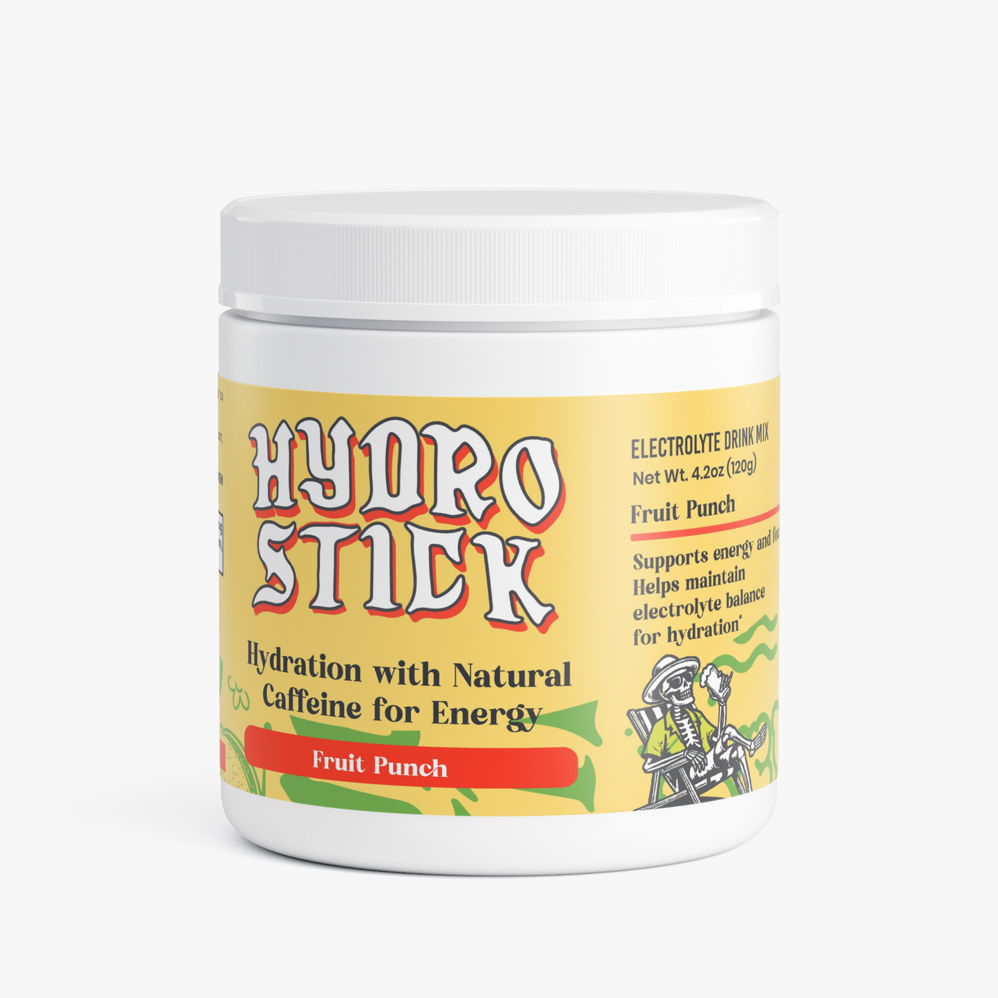 HydroStick Hydration w/ Natural Caffein (Fruit Punch) 4.2 oz