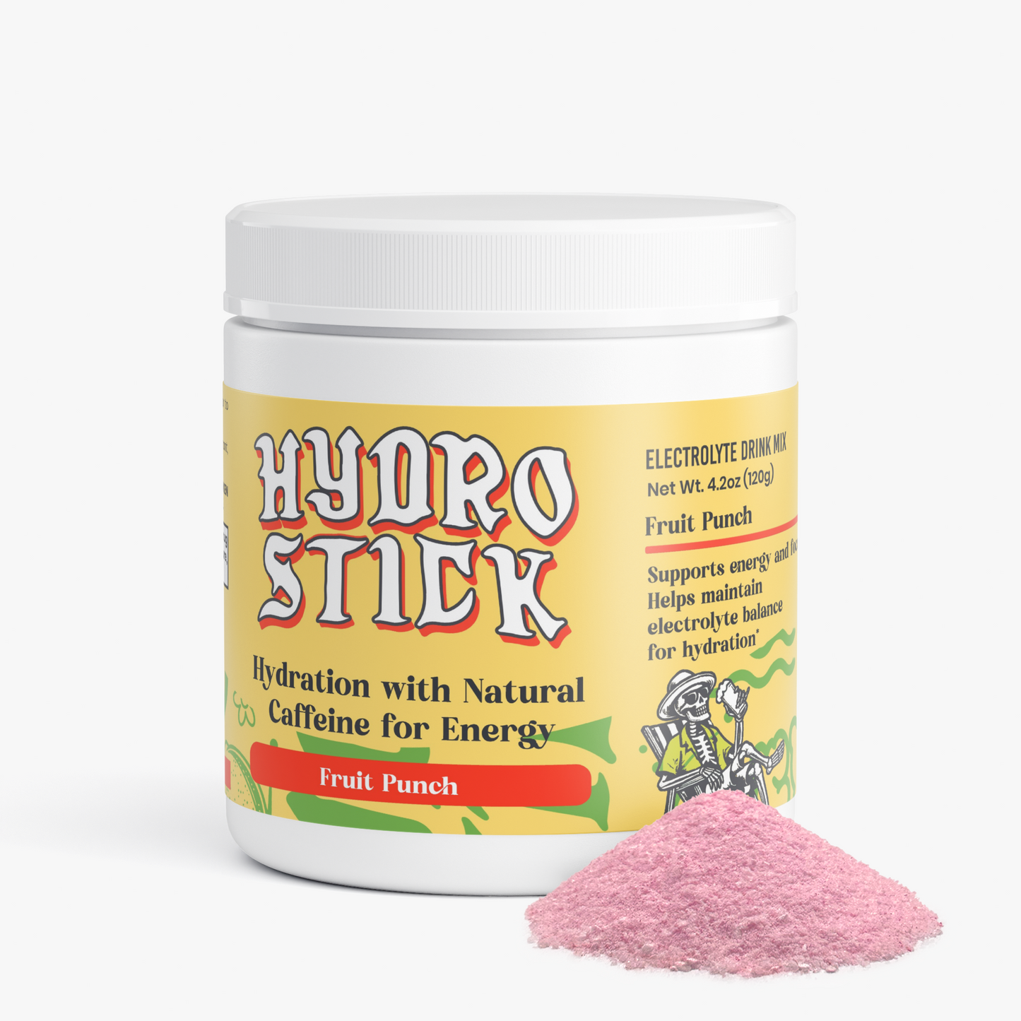 HydroStick Hydration w/ Natural Caffein (Fruit Punch) 4.2 oz