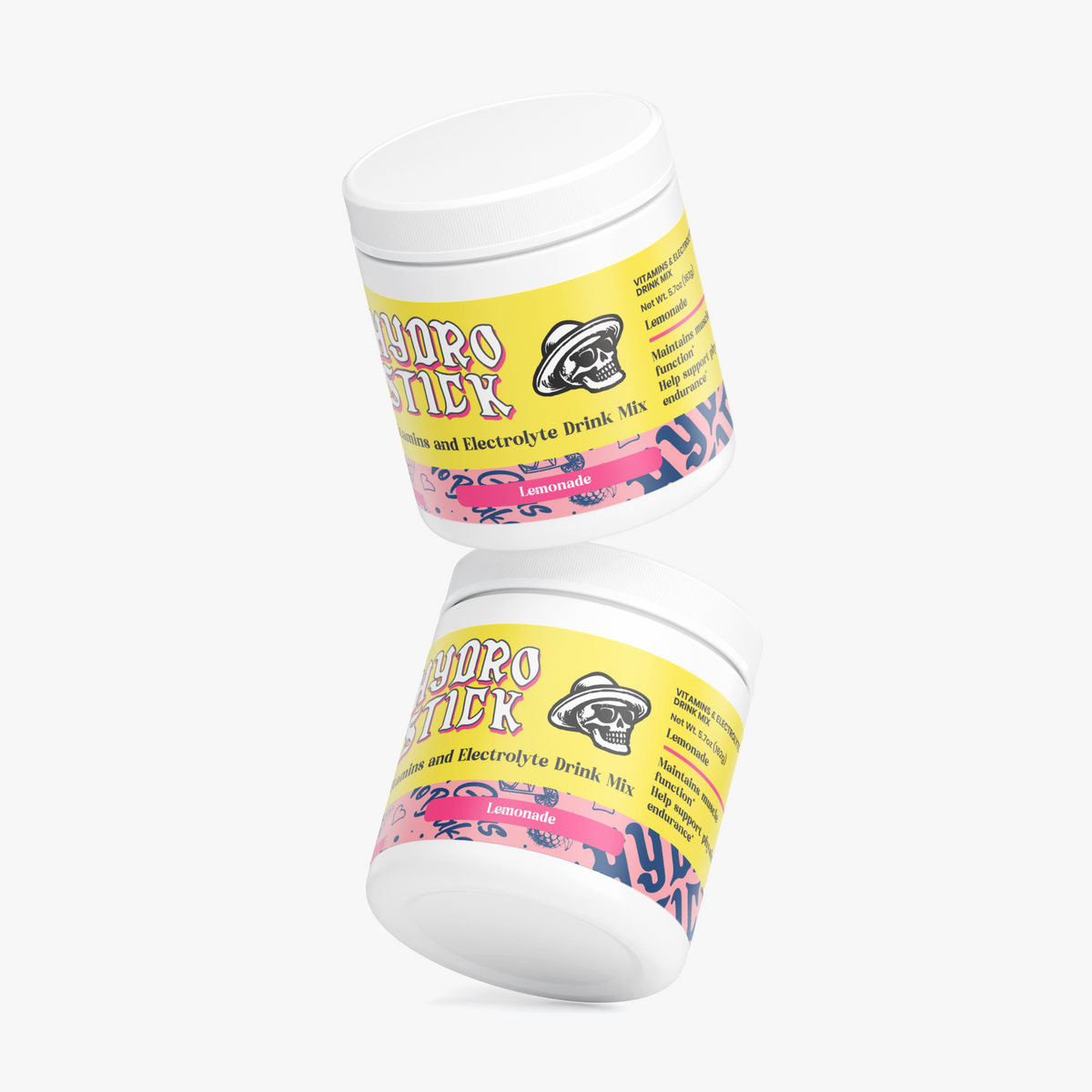 HydroStick Electrolyte Drink Mix - Sugar-Free Lemonade Hydration