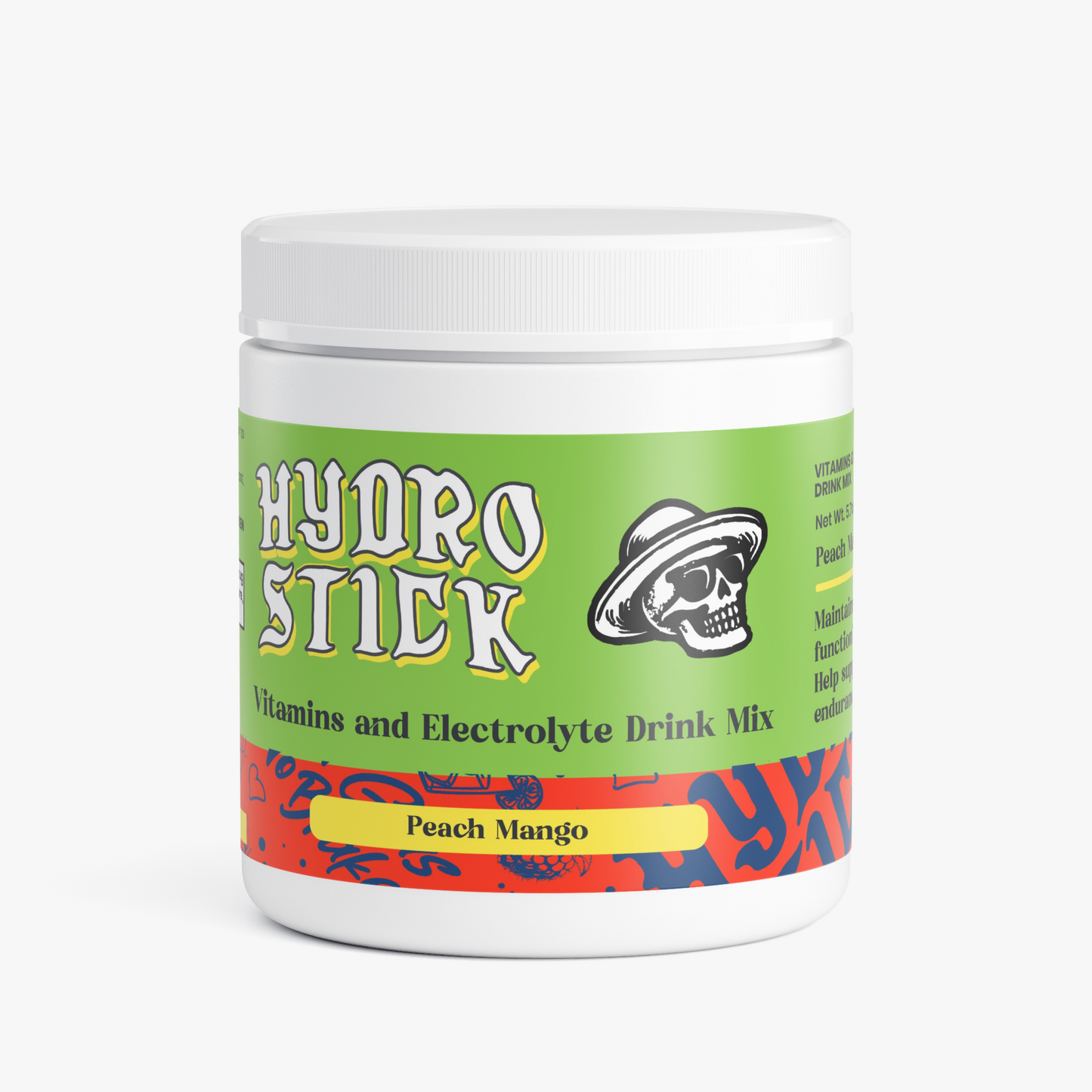 HydroStick Vitamins & Electrolyte Drink Mix (Peach Mango) 5.71 oz