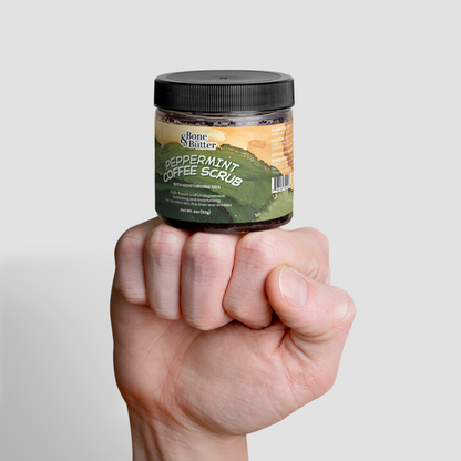 solikka Peppermint Coffee Scrub 4 oz