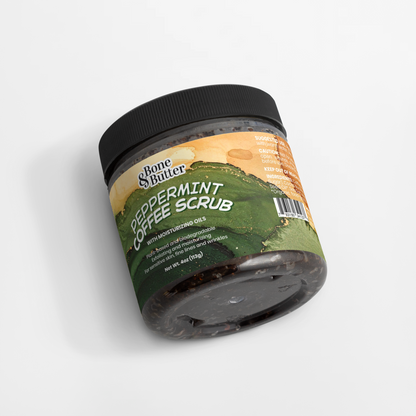 solikka Peppermint Coffee Scrub 4 oz
