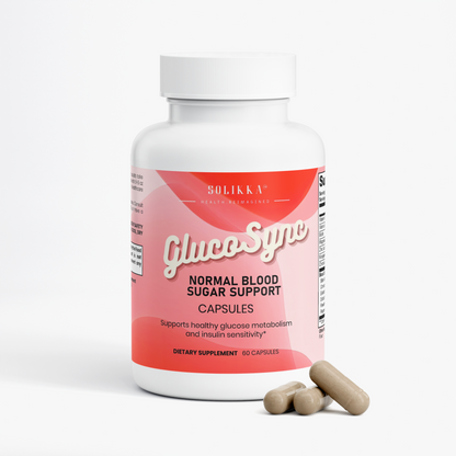 solikka GlucoSync Normal Blood Sugar Support 60 Ct