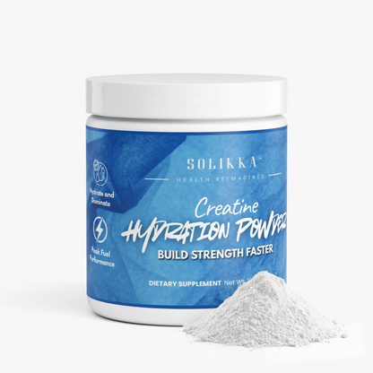 solikka Creatine Hydration Enhanced Powder 300mg - 13.6oz