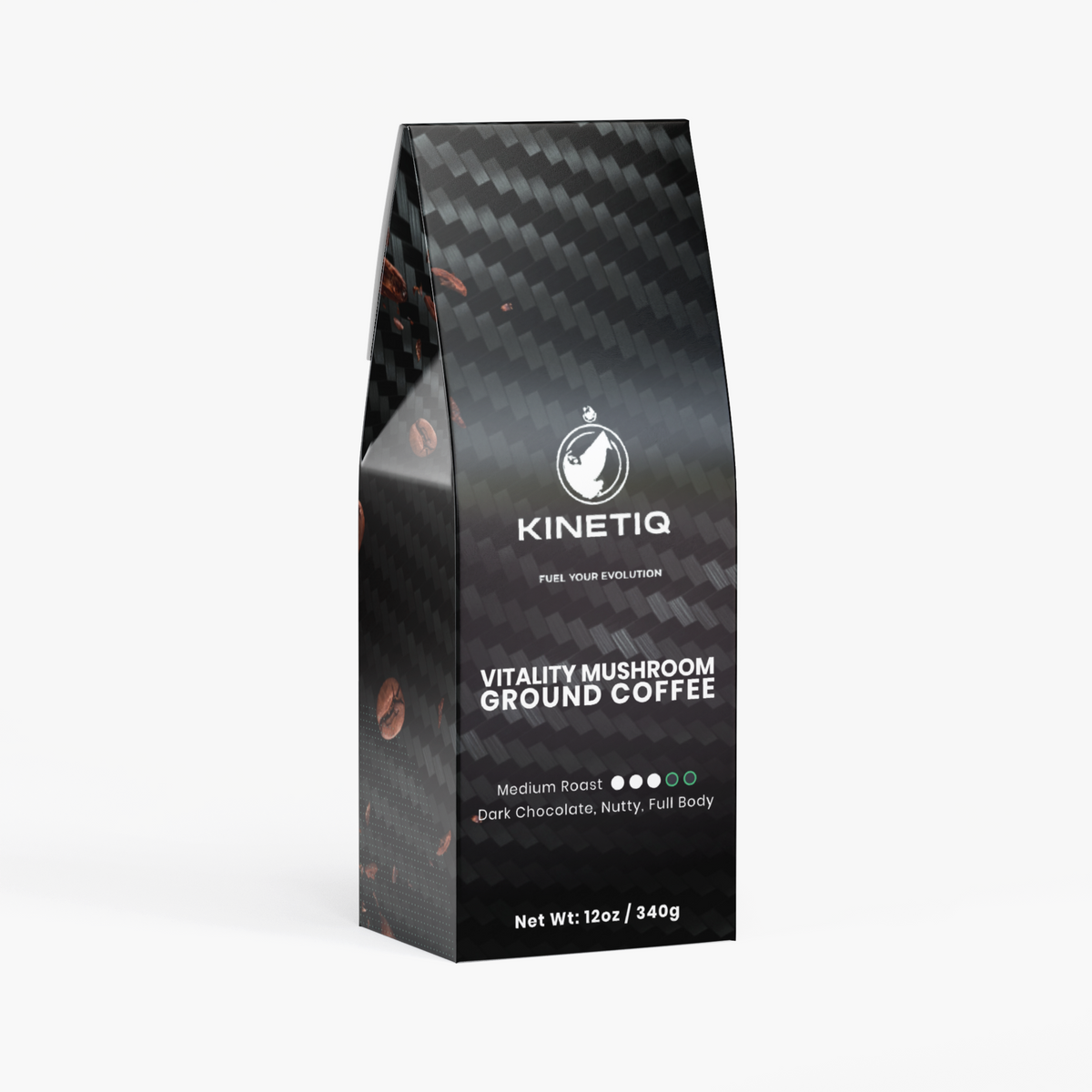 solikka Vitality Mushroom Coffee (Medium Roast) 12 Oz