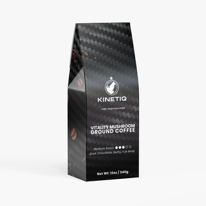 solikka Vitality Mushroom Coffee (Medium Roast) 12 Oz