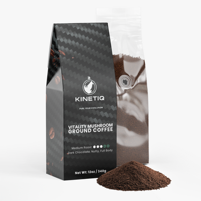 solikka Vitality Mushroom Coffee (Medium Roast) 12 Oz
