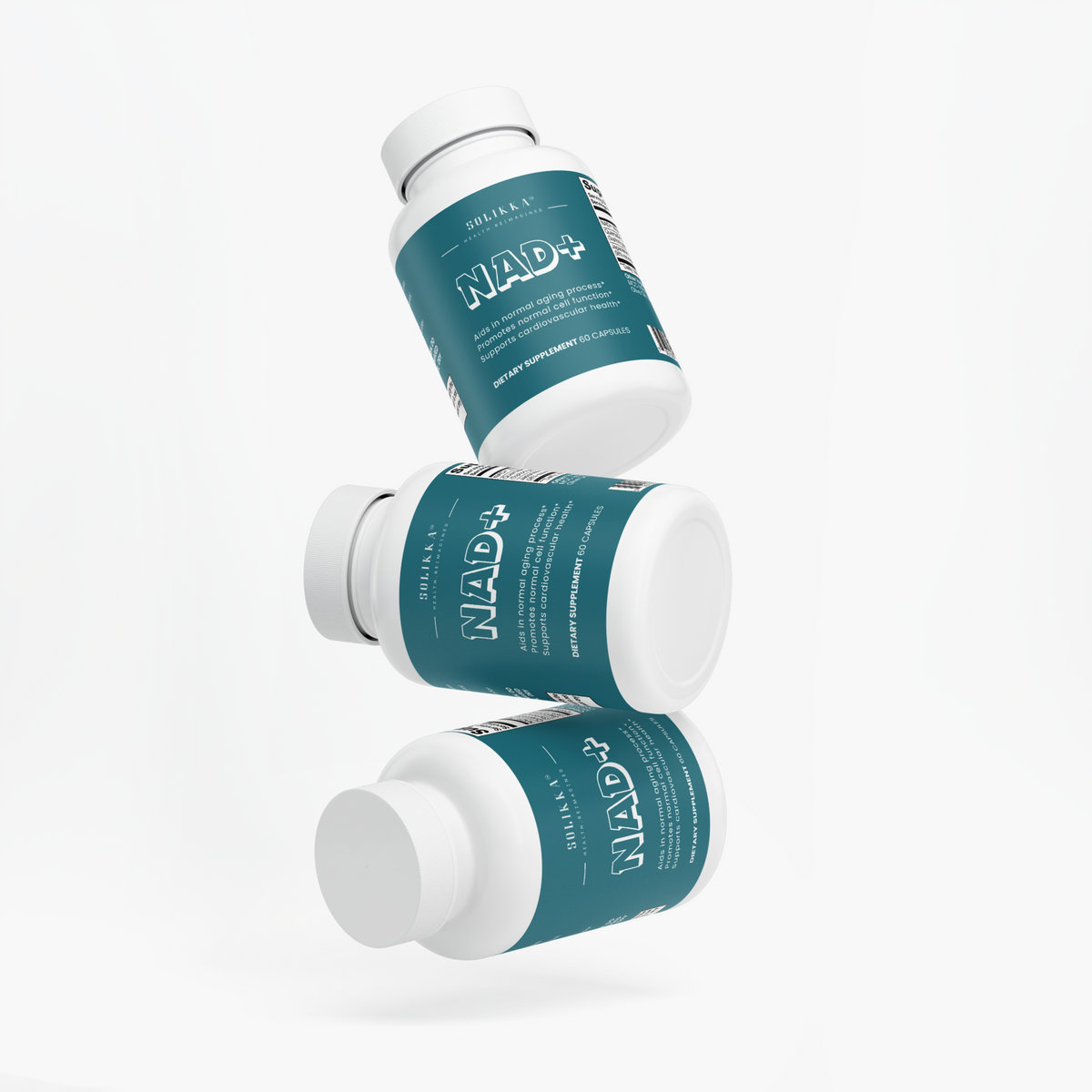 solikka NAD+ Capsules 60 Ct