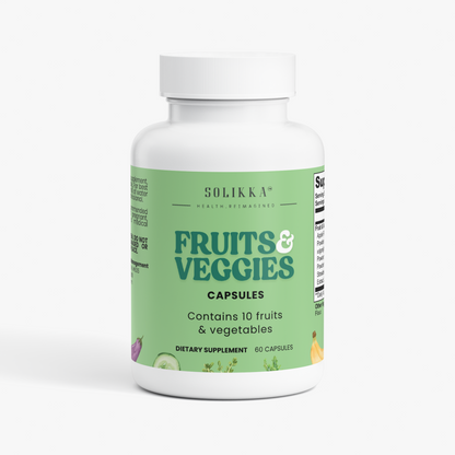 solikka Fruits and Veggies 60 Capsules
