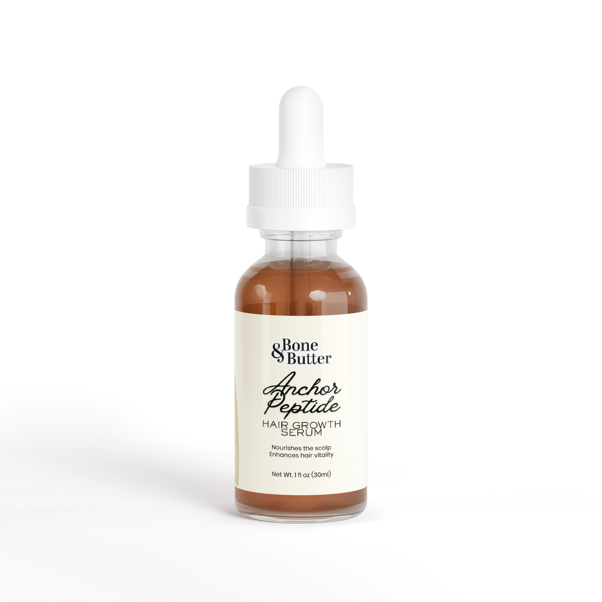 solikka Bone & Butter Peptide Hair Growth Serum  1 Fl Oz