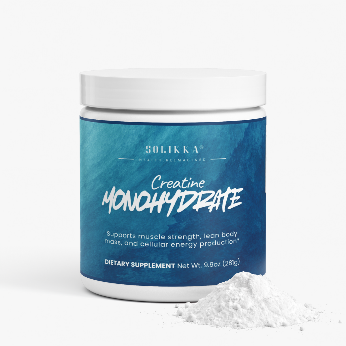 solikka Creatine Monohydrate 9.9 Oz