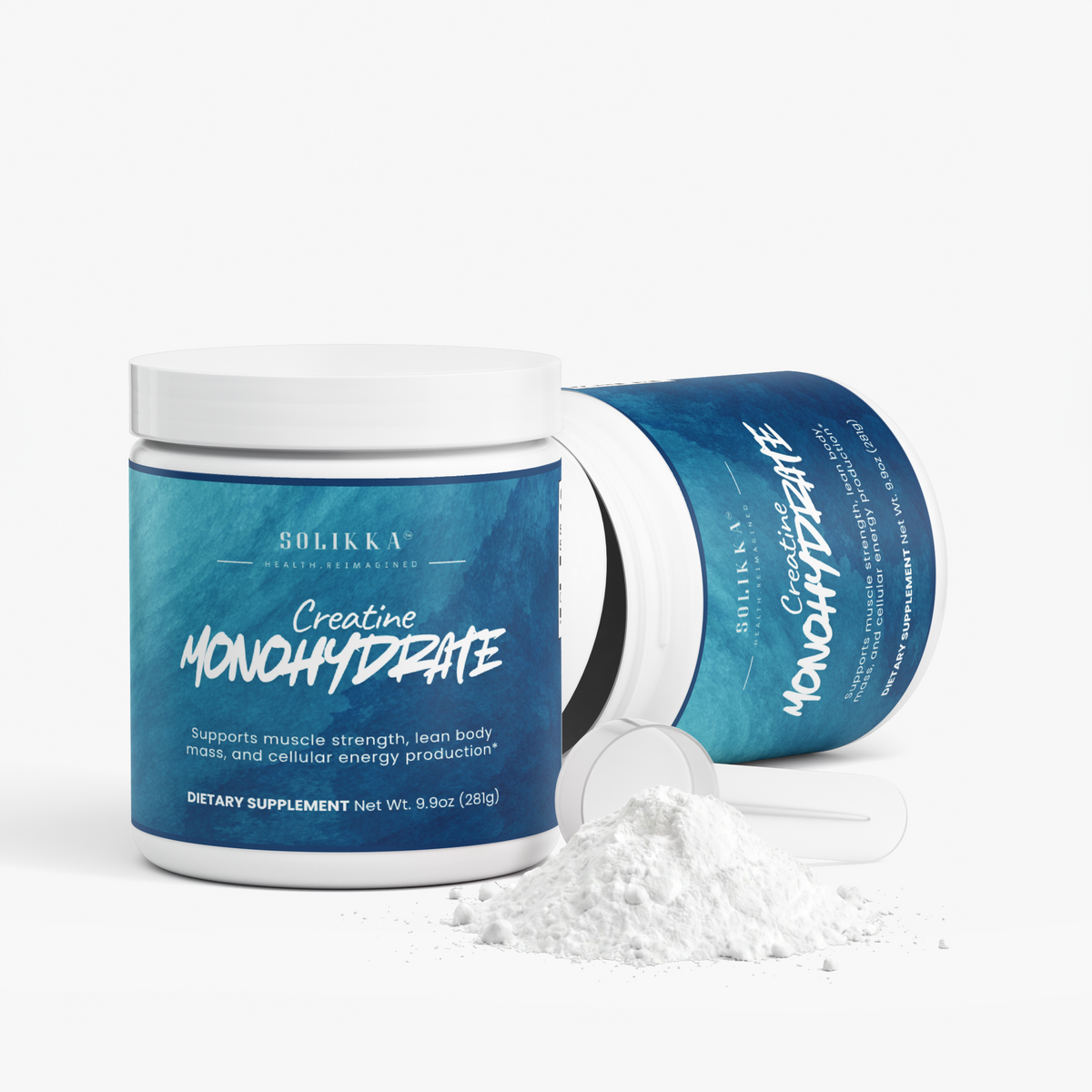 solikka Creatine Monohydrate 9.9 Oz
