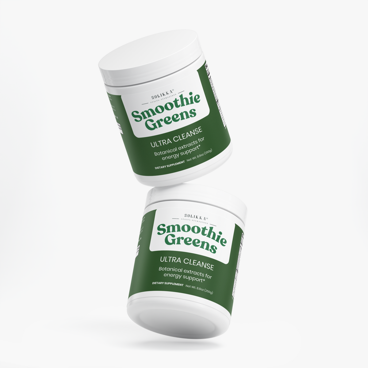 solikka Ultra Cleanse Smoothie Greens 8.8 Oz