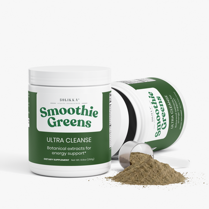 solikka Ultra Cleanse Smoothie Greens 8.8 Oz