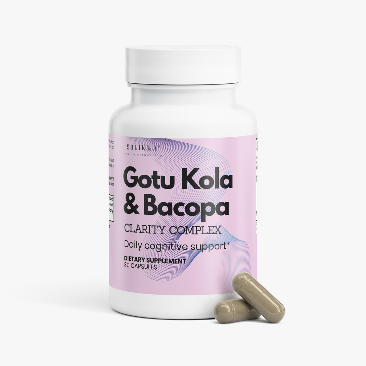 solikka Gotu Kola & Bacopa Clarity Complex 30 Caps