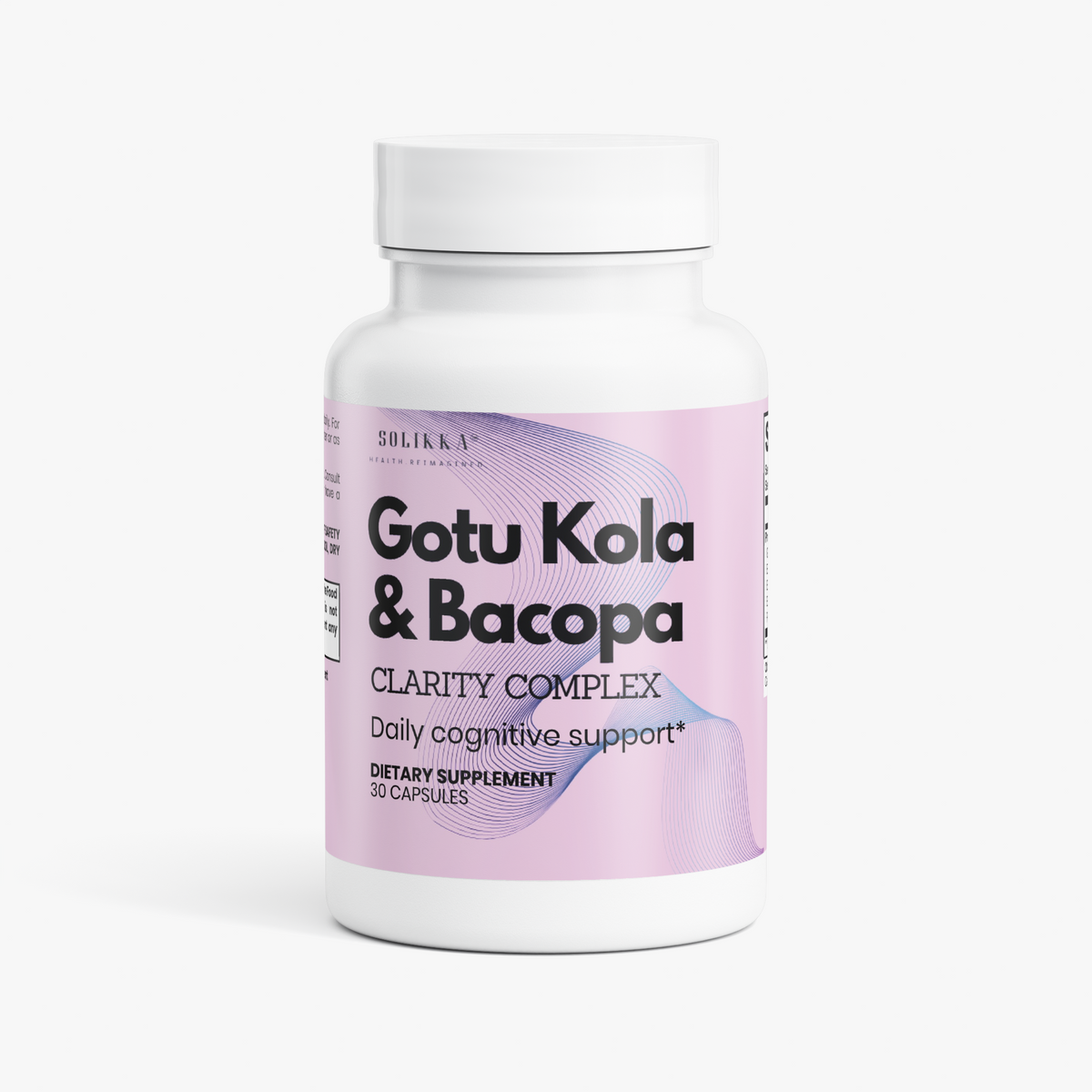 solikka Gotu Kola & Bacopa Clarity Complex 30 Caps