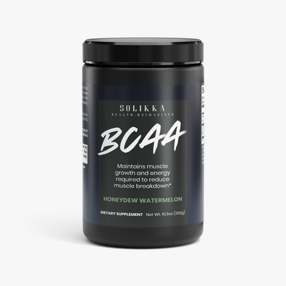 solikka BCAA Post Workout Powder (Honeydew/Watermelon) 10 .3Oz