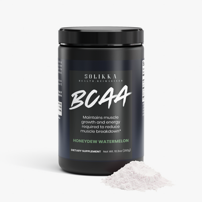 solikka BCAA Post Workout Powder (Honeydew/Watermelon) 10 .3Oz
