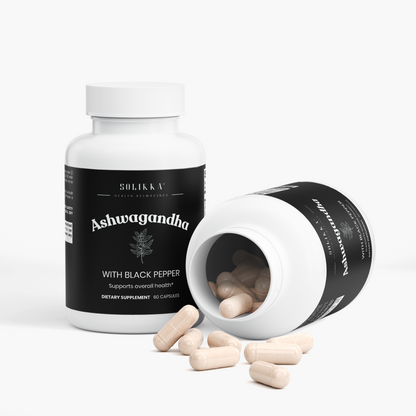 Solikka Ashwagandha with Black Pepper 60 Ct