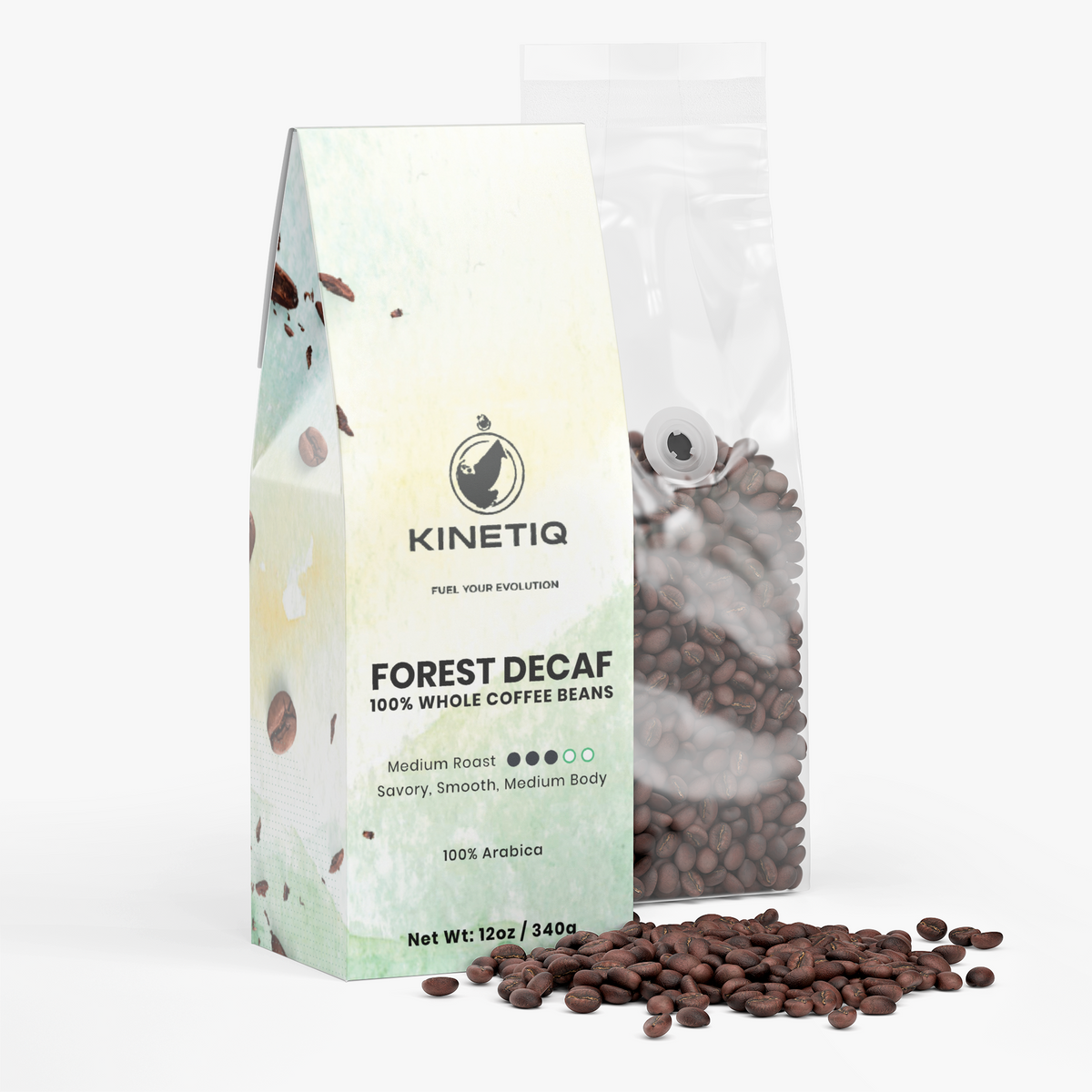 solikka Forest Decaf Coffee (Medium Roast) 12 Oz