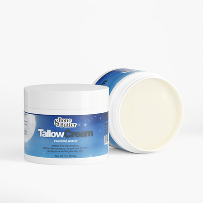 solikka Bone & Butter Tallow Cream Peaceful Night 2 Oz