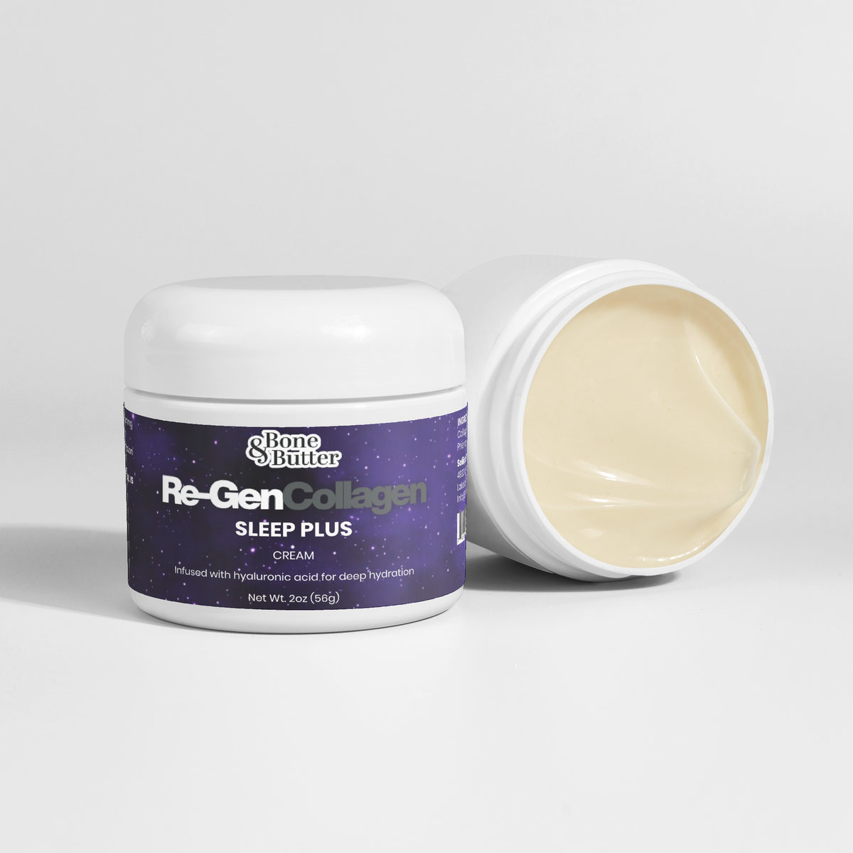 solikka Bone & Butter Sleep Plus Collagen Cream 2 Oz