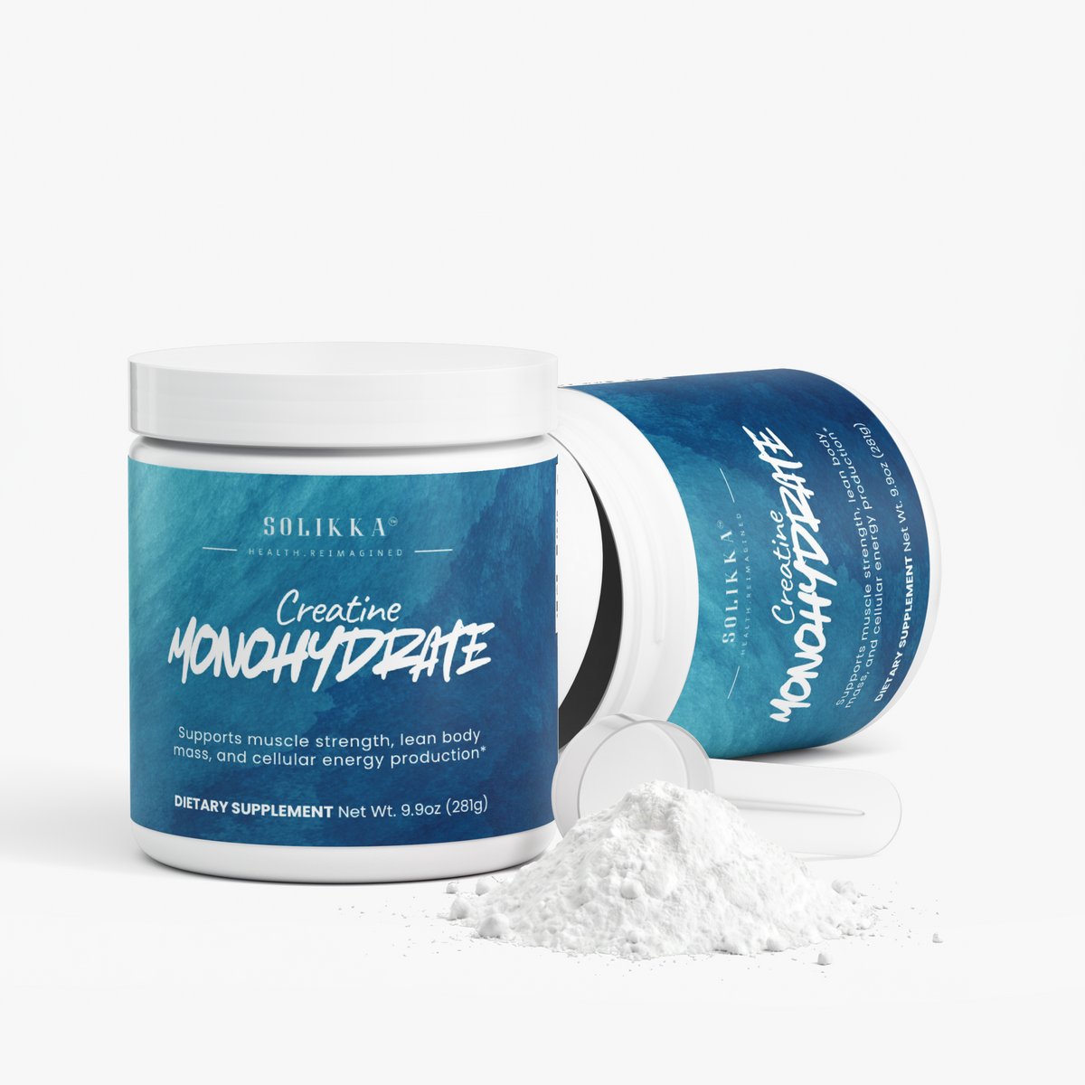 solikka Creatine Monohydrate 9.9 Oz