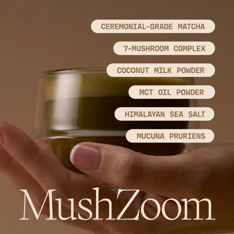 MushZoom Super Matcha Latte 30 Servings