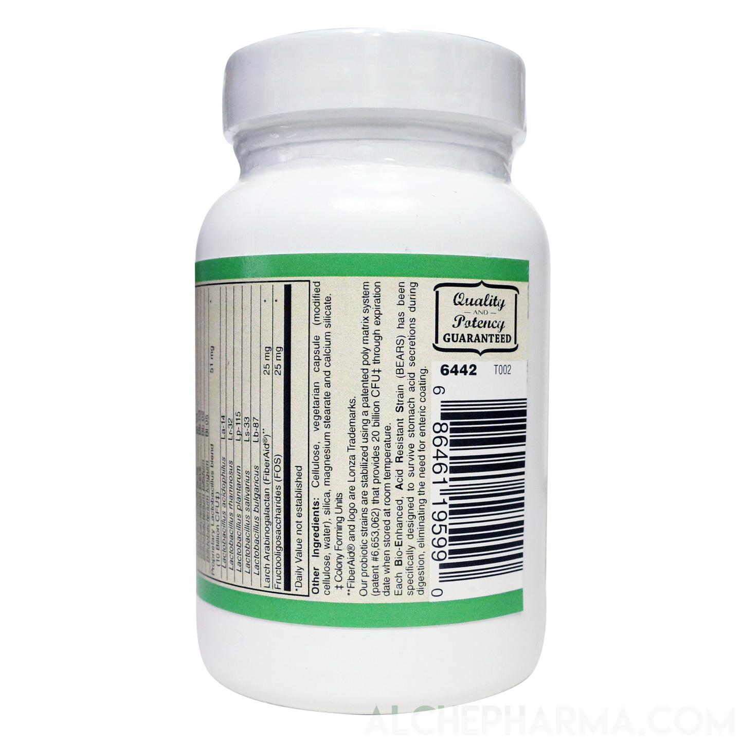 20 Billion Probiotic 9 Strains designed for daily maintenance and w/prebiotics-Vitamins & Supplements-AlchePharma