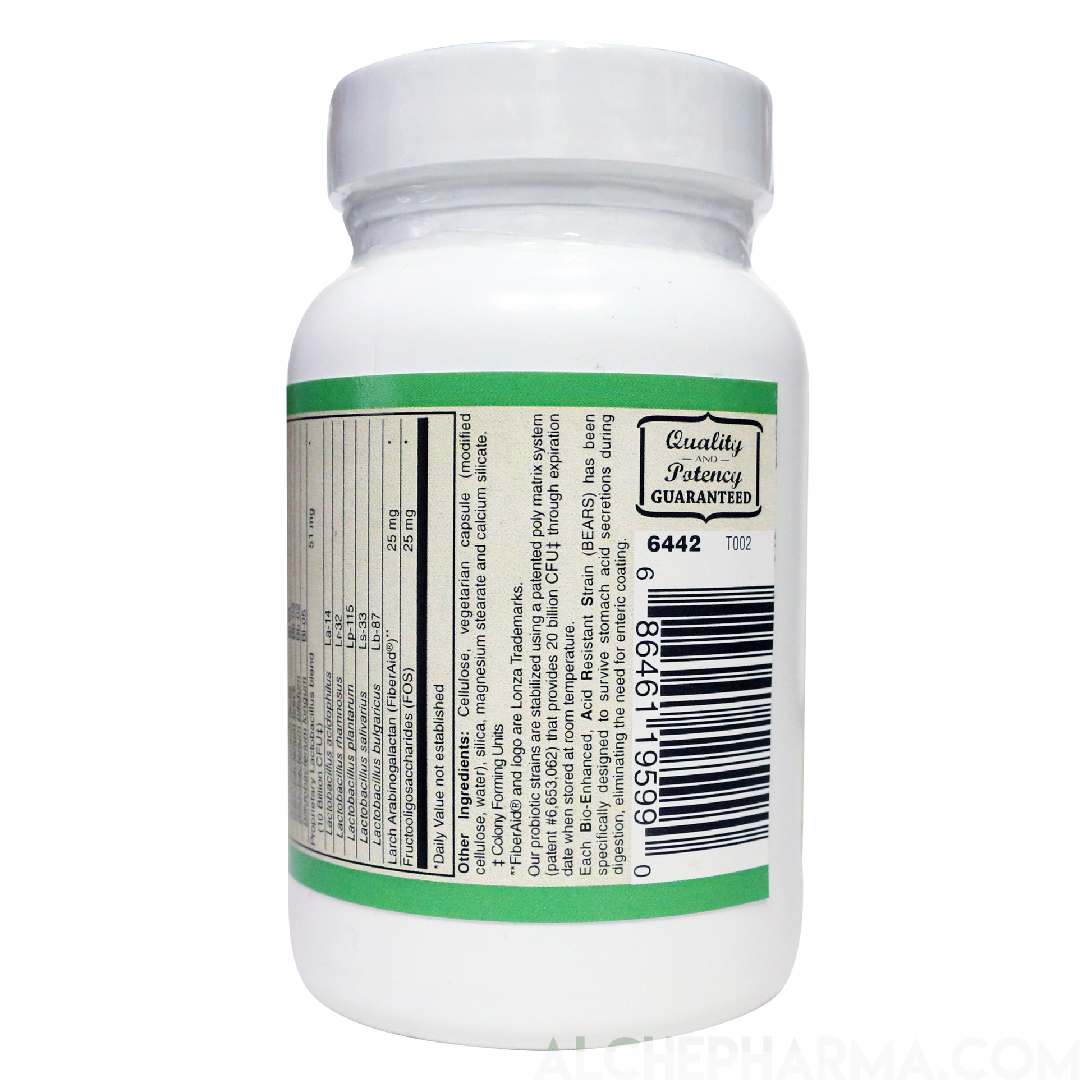 20 Billion Probiotic 9 Strains designed for daily maintenance and w/prebiotics-Vitamins & Supplements-AlchePharma