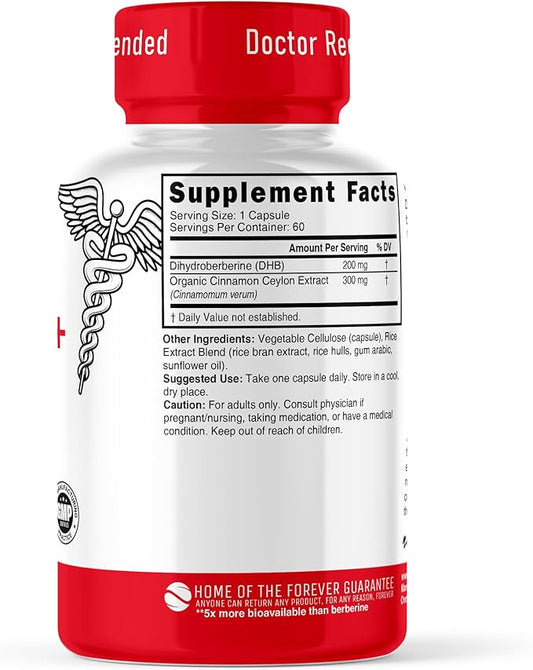Dihydroberberine+ 200 mg, 60 ct