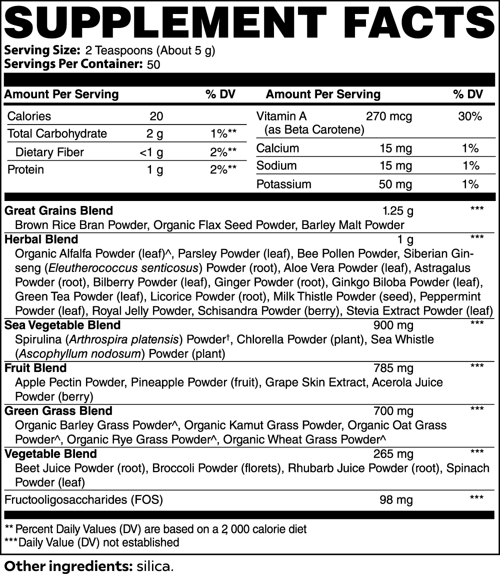 solikka Ultra Cleanse Smoothie Greens 8.8 Oz